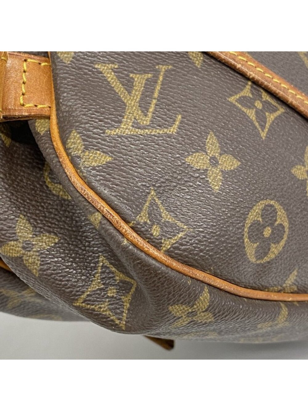 Louis Vuitton Shoulder Bag Monogram Saumur 30 Brown - Picture 6 of 10